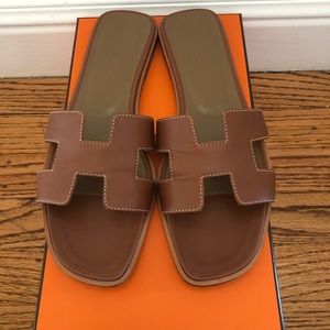 Hermes Oran sandals